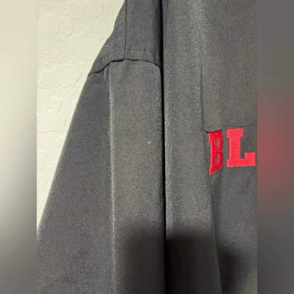 Vintage Chicago Blackhawks Starter Windbreaker Pullover - Mens size Large Korea - Picture 3 of 7